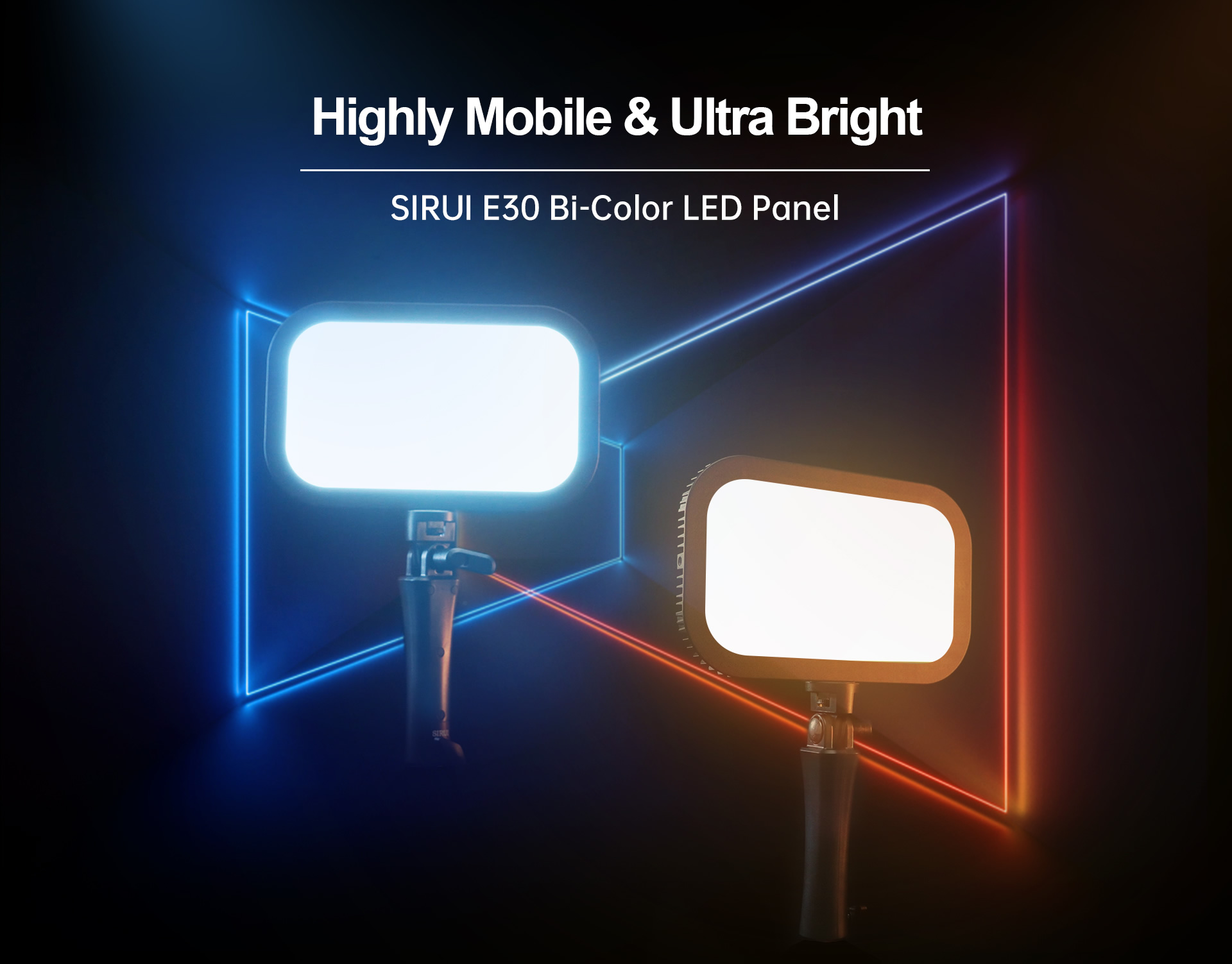 SIRUI E30 Bi-Color LED Panel